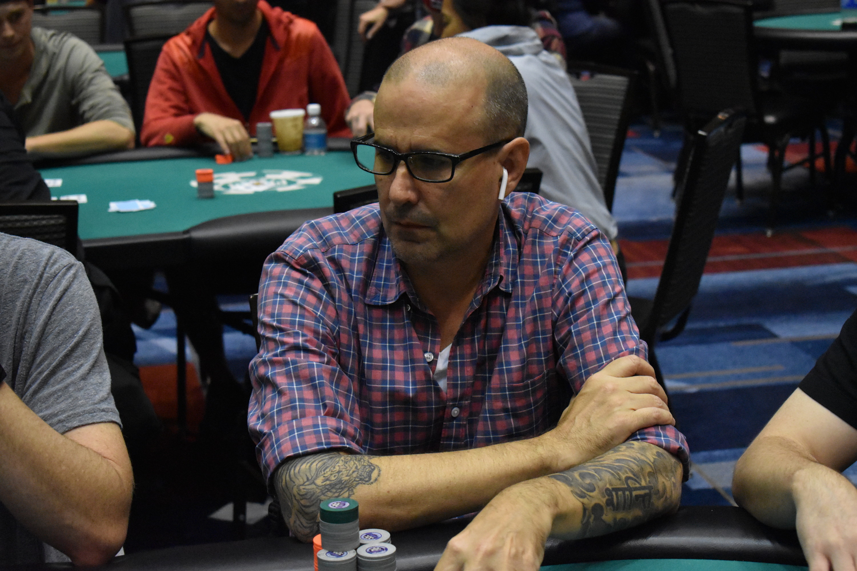 Theodocion Bags Overall Chip Lead After Day 1b of WSOP Circuit Harrah's