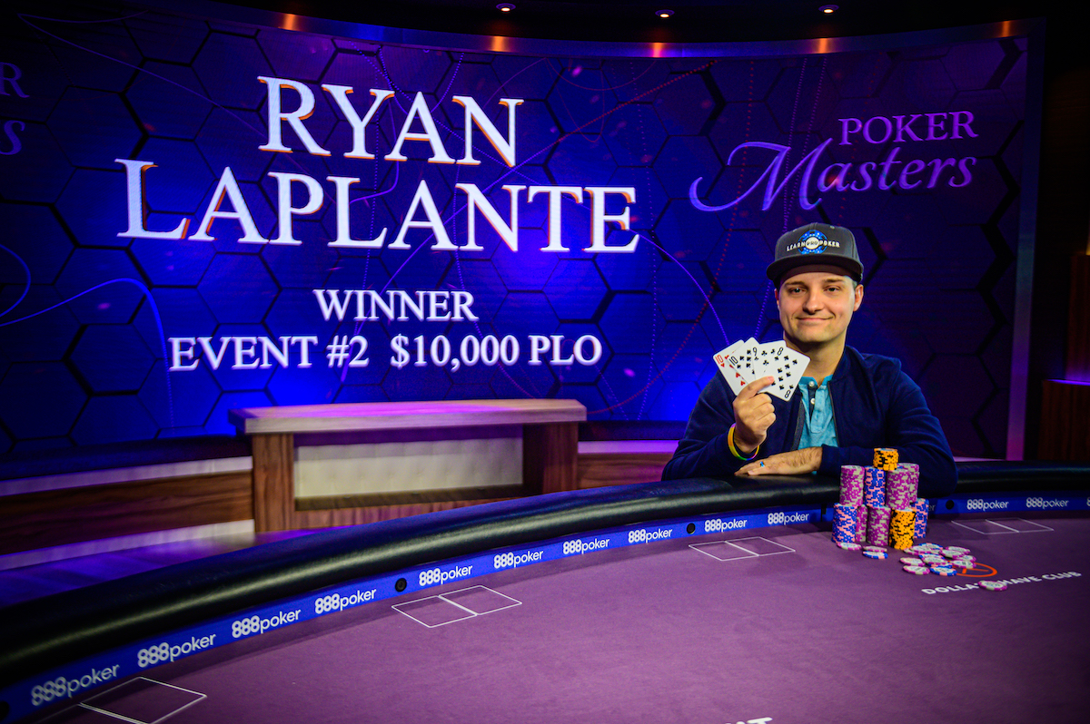 Ryan Laplante Crowned Poker Masters 10K PLO Champion PokerNews