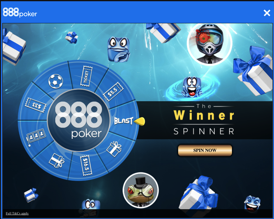 Free Online Poker Games at 888poker – Get Free bonus Now!