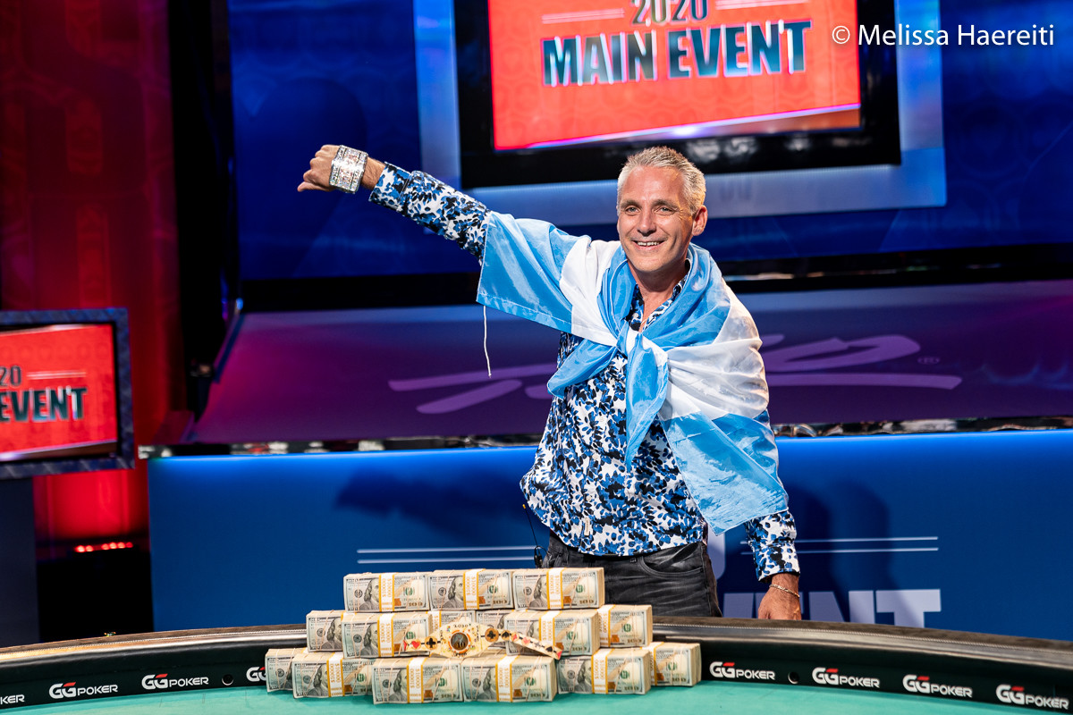 2020 WSOP Main Event Champion Salas Reaches Super MILLION Final Table