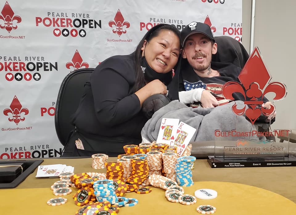 Photo of A Dream Come True for David “AtomBomb” Hendrix at Pearl River Poker Open