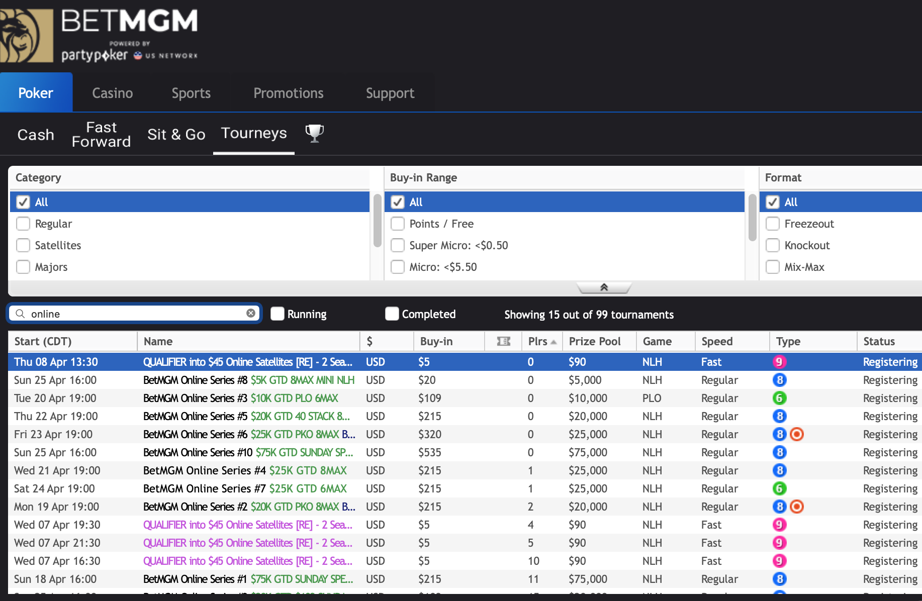 The Basic Rules of Poker Tournaments – BetMGM