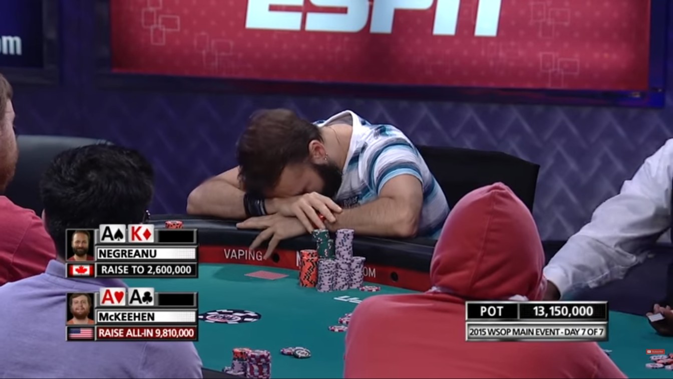 Old School vs. New School: Negreanu Analyzes 2015 WSOP Main Event Hand | PokerNews