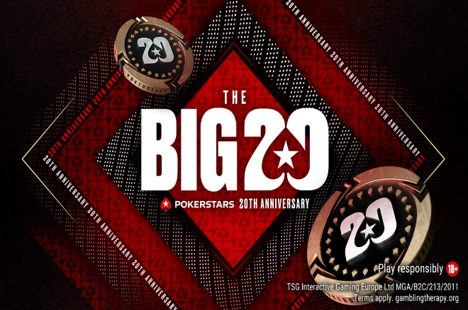 Photo of Over $5 Million Guaranteed in the PokerStars Big 20 Rewind; Runs November 14-December 4