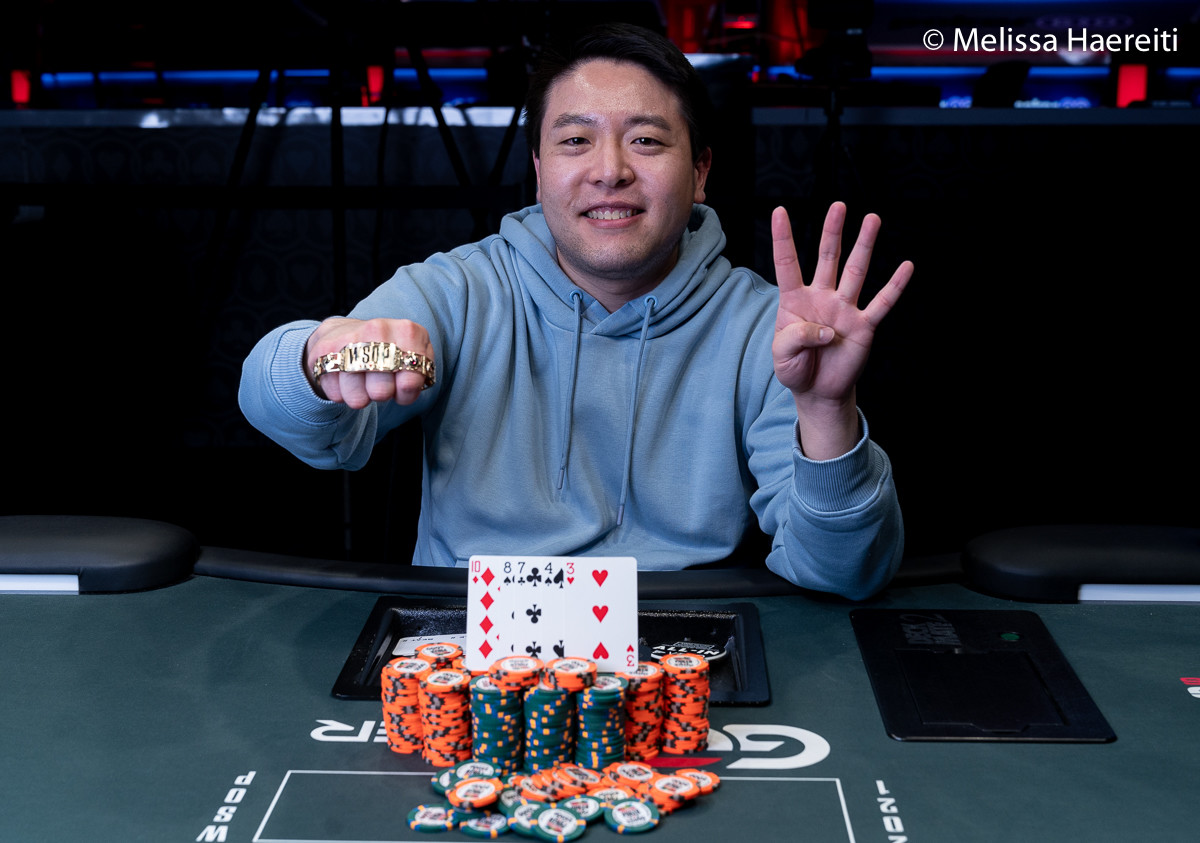 Brian Yoon Wins Fourth Bracelet in Event 57 10,000 27 Lowball