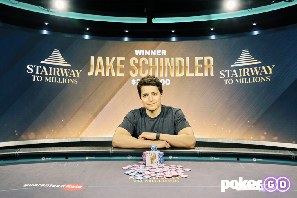 Jake Schindler Wins Stairway to Millions Event #6: ,100 NLH (7,500)