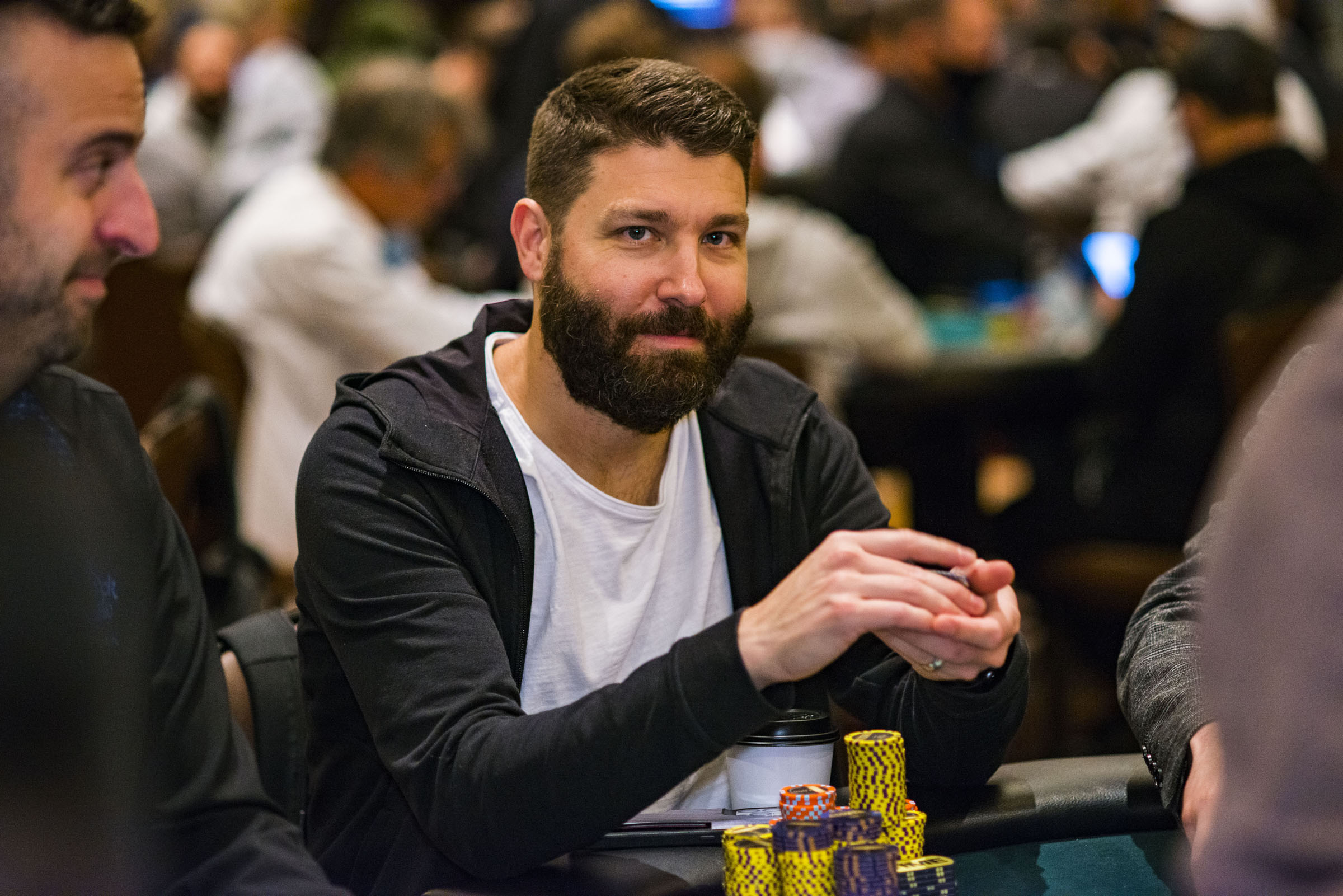 Jeremy Ausmus Among Chip Leaders After WPT Lucky Hearts Poker Open Day 2