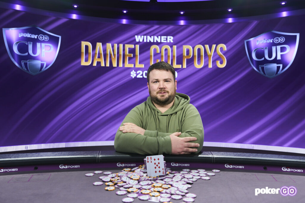 Photo of Daniel Colpoys Outlasts “Lucky Chewy” to Win First 2022 PokerGO Cup Event