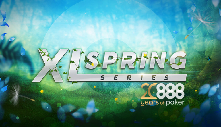 888poker XL Spring Series Guarantees $1.5 Million This May