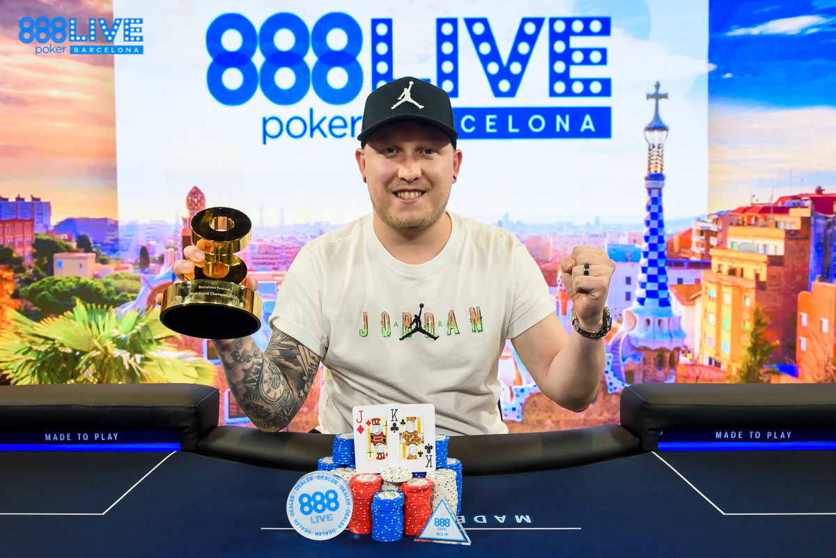 €1,100 Main Event Day 3, 2023 888poker LIVE Barcelona