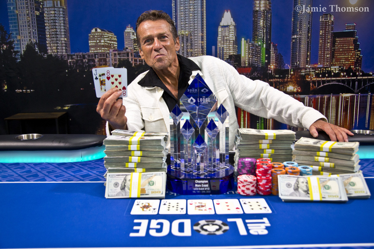 Polk Falls Short; Bauer Wins Lodge Championship Series Main Event  ($374,800) | PokerNews