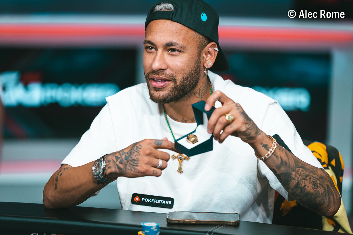 PokerStars Cultural Ambassador Neymar Jr Competes in 2022 World Series of  Poker  PokerNews