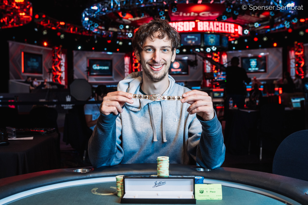 Frenchman Leo Soma Wins First WSOP Bracelet in Event #14: $1,500