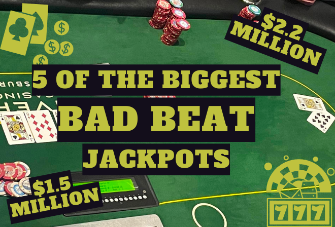 Top 5 Poker Bad Beat Jackpots You Won’t Believe