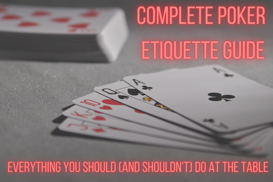 Complete Poker Etiquette Guide | PokerNews