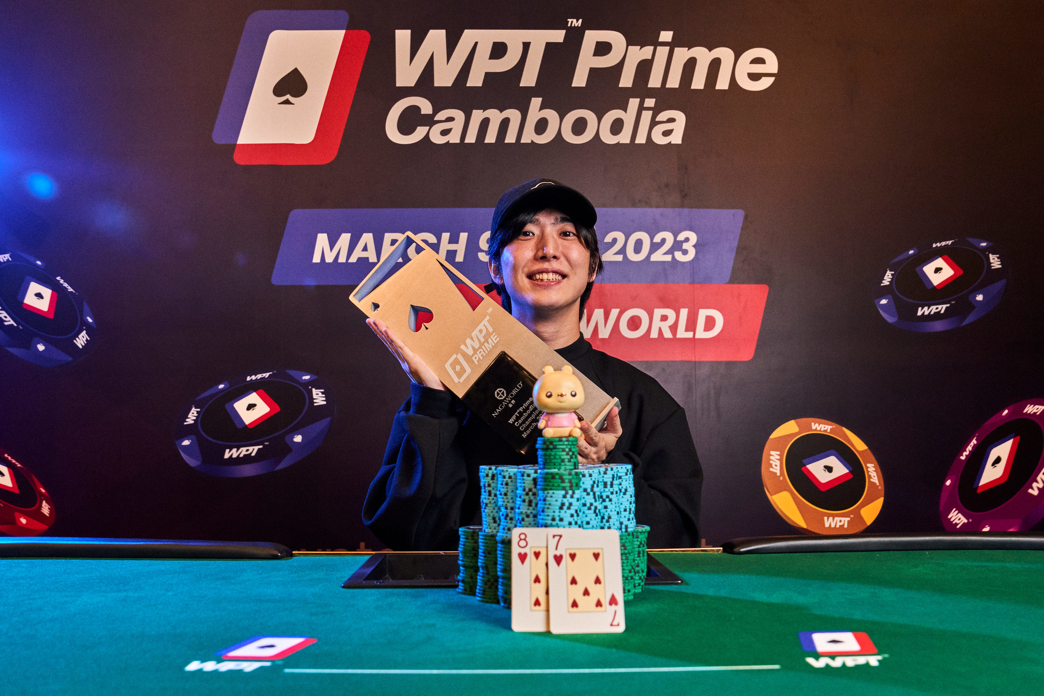 Reiji Kono Tastes Victory in Cambodia; Becomes Latest WPT Prime Main Event Champion ($131,731)