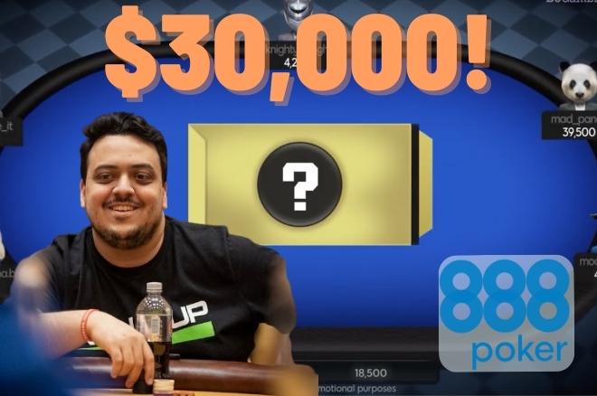 Photo of 888poker Player Carlos Pal Pulls MASSIVE $30K Mystery Bounty Prize and Buys…a Pizza!
