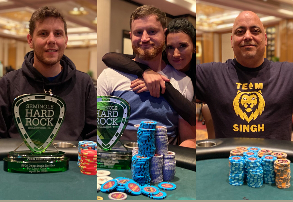 Alan Leon Wins Event 10 of the 2023 Seminole Hard Rock Poker Showdown in  Seven-Way Deal