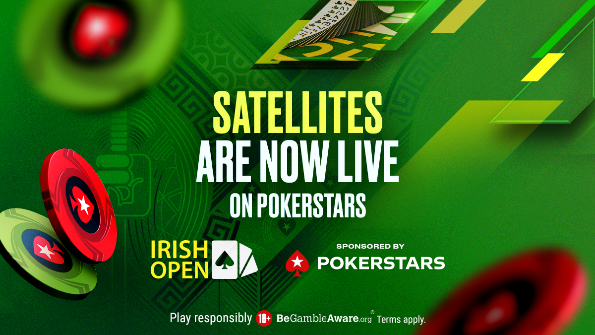 PokerStars and Paddy Power Share Schedule for 2024 Irish Poker Open