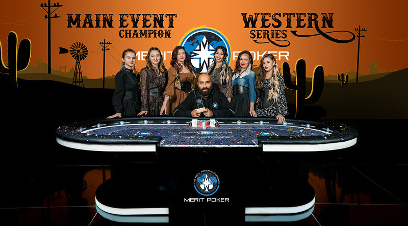 How the West Was Won: Mohamed Mokrani Ships the Merit Poker Western Series $3,300 Main Event for $342,500