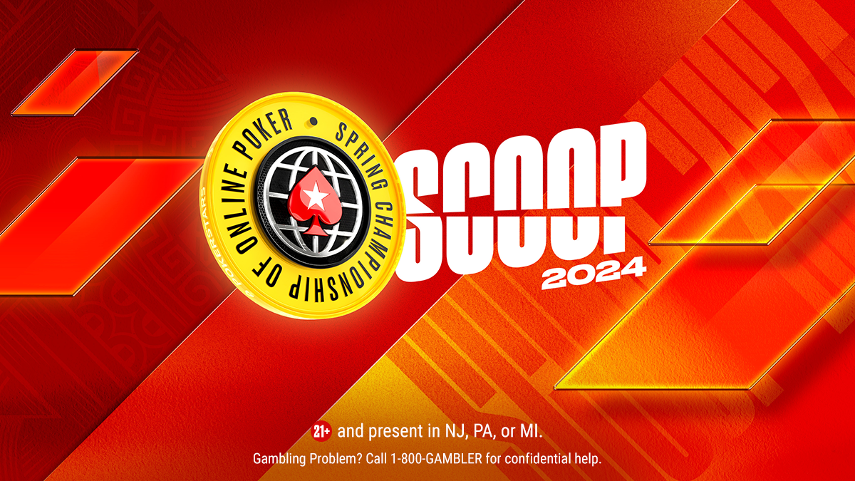 PokerStars SCOOP in MI/NJ/PA Schedule Released; Series Runs April 5-22