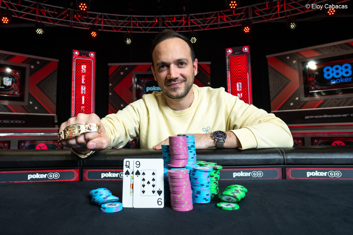 Antonio Galiana’s Big Bluff Propels Him To First Bracelet in Event #34 ...