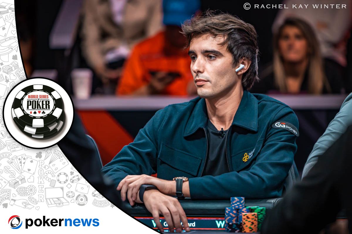 Diogo Coelho segundo em fichas com 18 jogadores left no WSOP Main Event