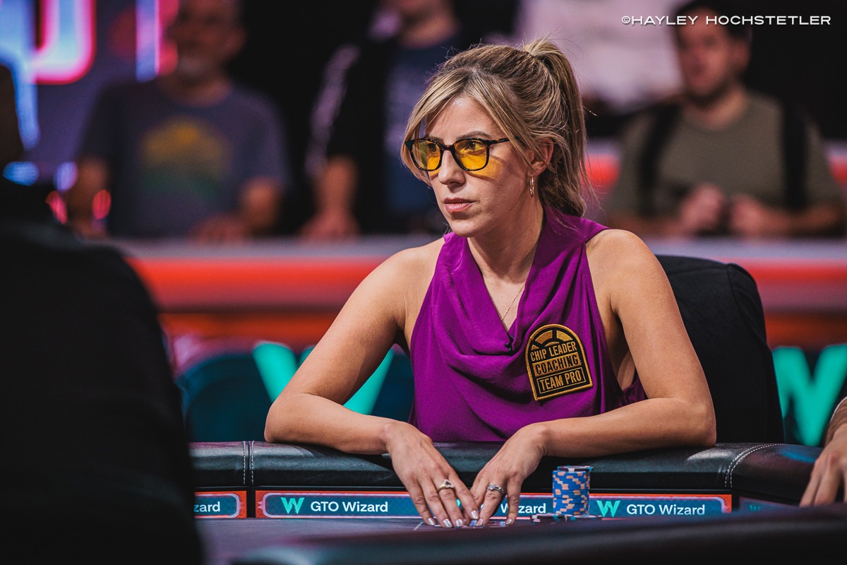 Kristen Foxen Was Down To Five Big Blinds, Is Now Fifth in Main Event ...