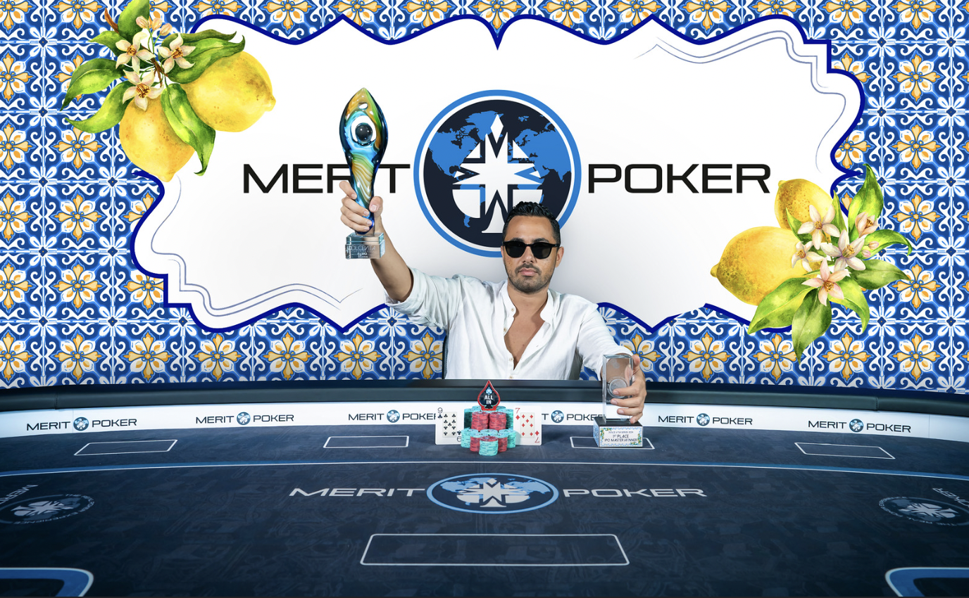 Danesh Zargaran Living the Good Life at Merit Poker Dolce Vita Series