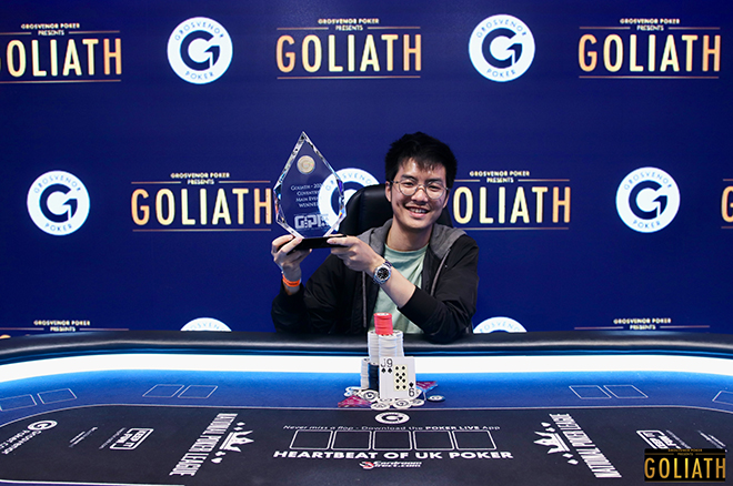 Justin Tsui Banks £100K and the GUKPT Main Event Title in Coventry