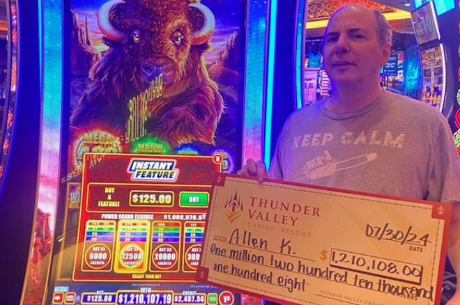 Allen Kessler Hits .2 Million Jackpot on Buffalo Slot Machine