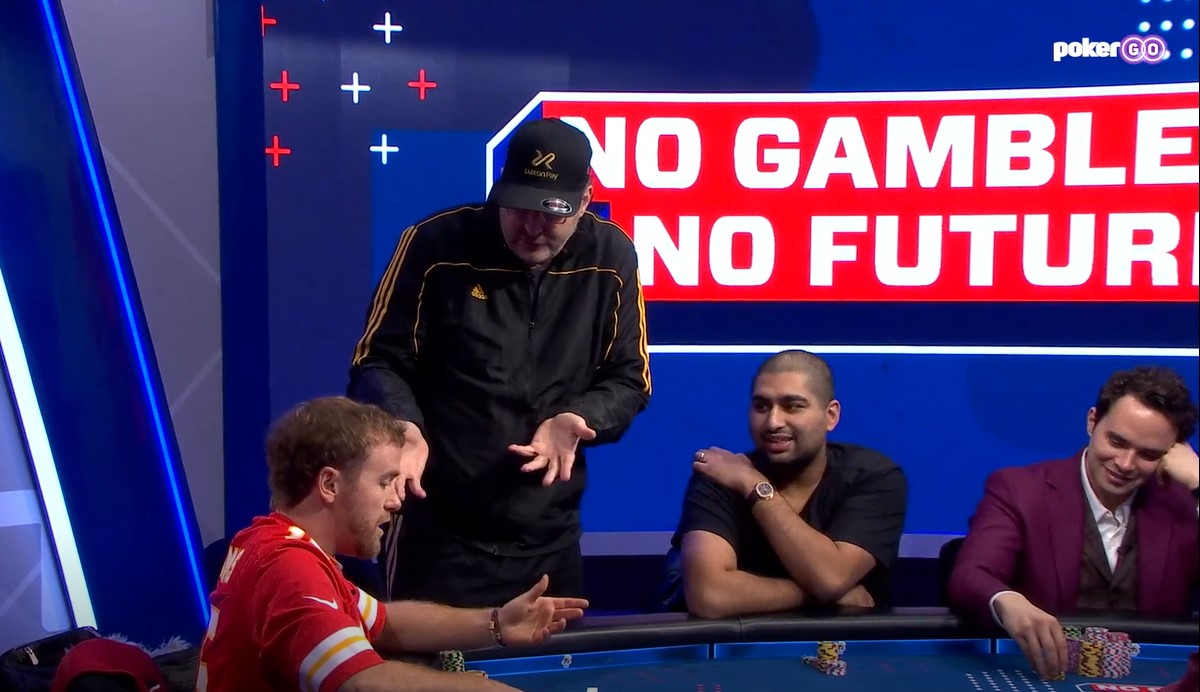 Tilted Phil Hellmuth Slams Mic on Table, Storms Out of 'No Gamble, No Future' Poker Game