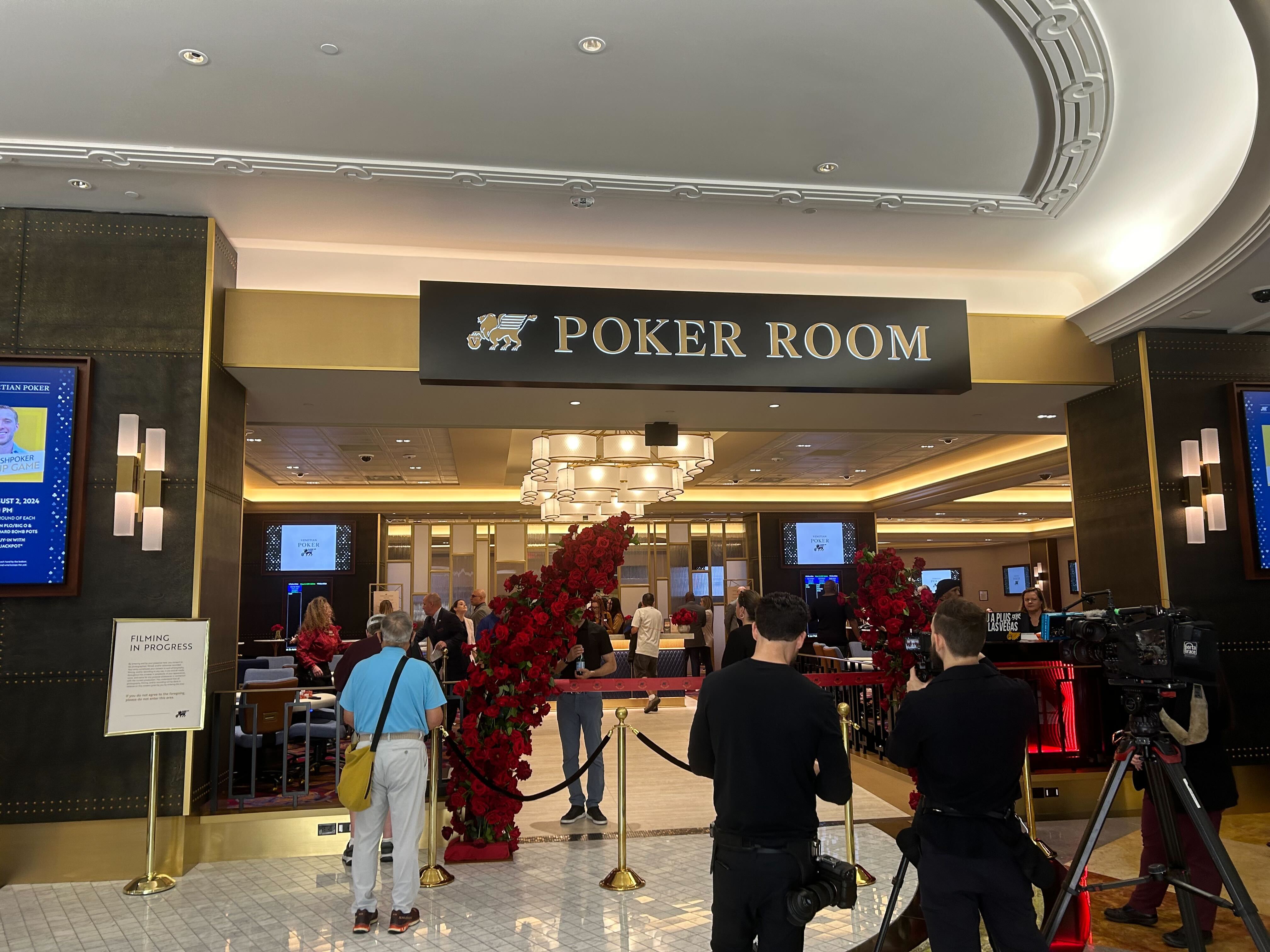 Reviewing the Brand-New Venetian Poker Room in Las Vegas