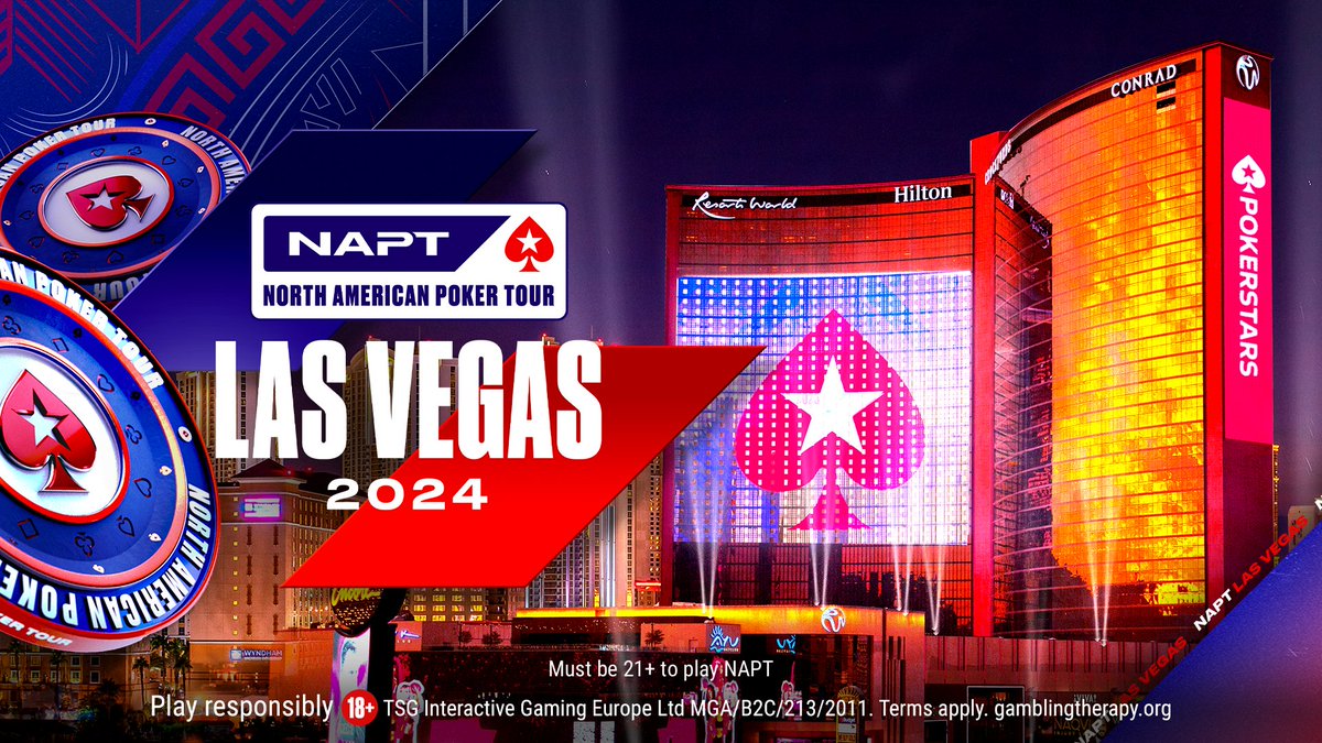 NAPT Las Vegas Schedule Released, $3M GTD Main Event Headlines Series