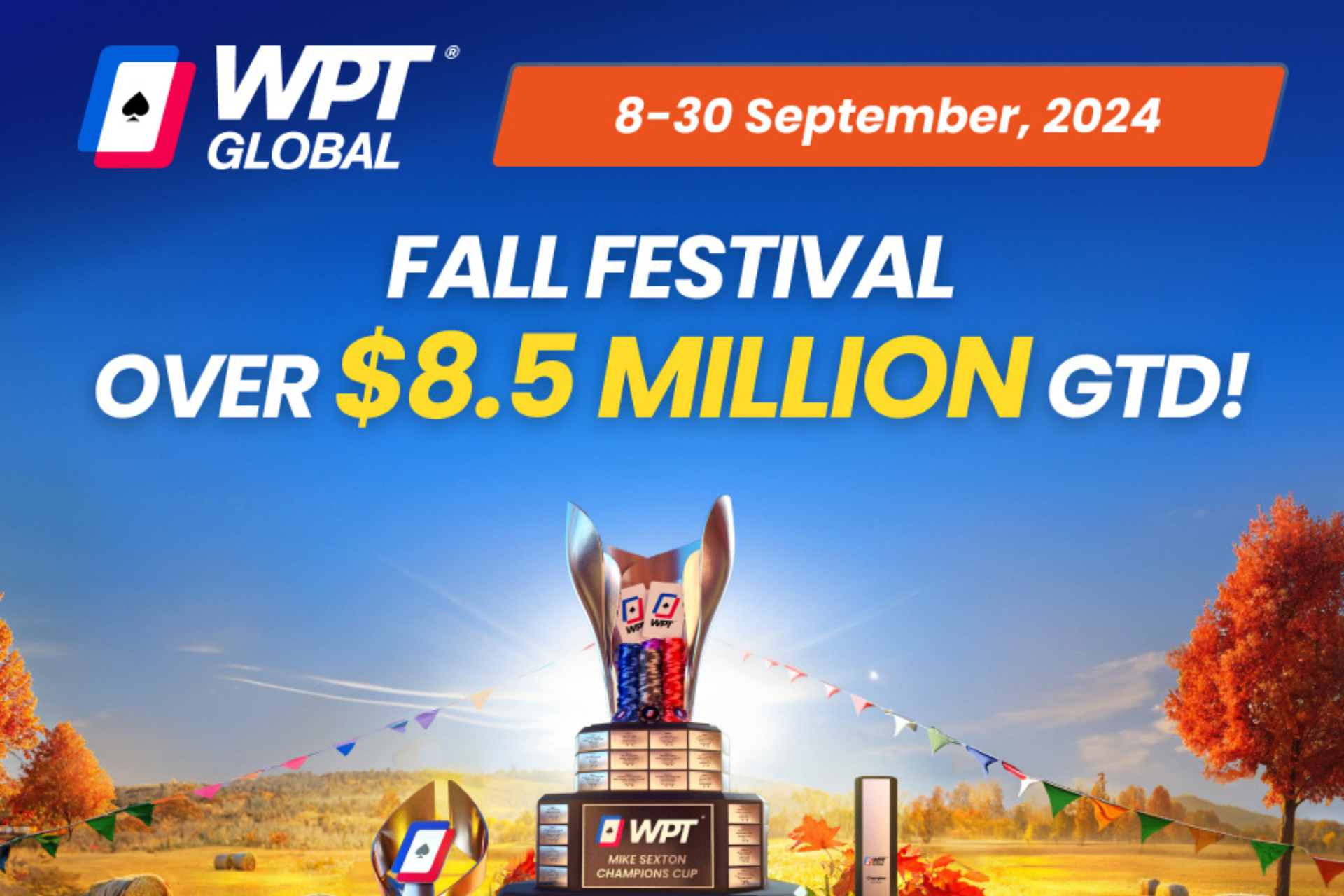 Game-Changing Updates Have Arrived to WPT Global Ahead of .5M GTD Fall Festival