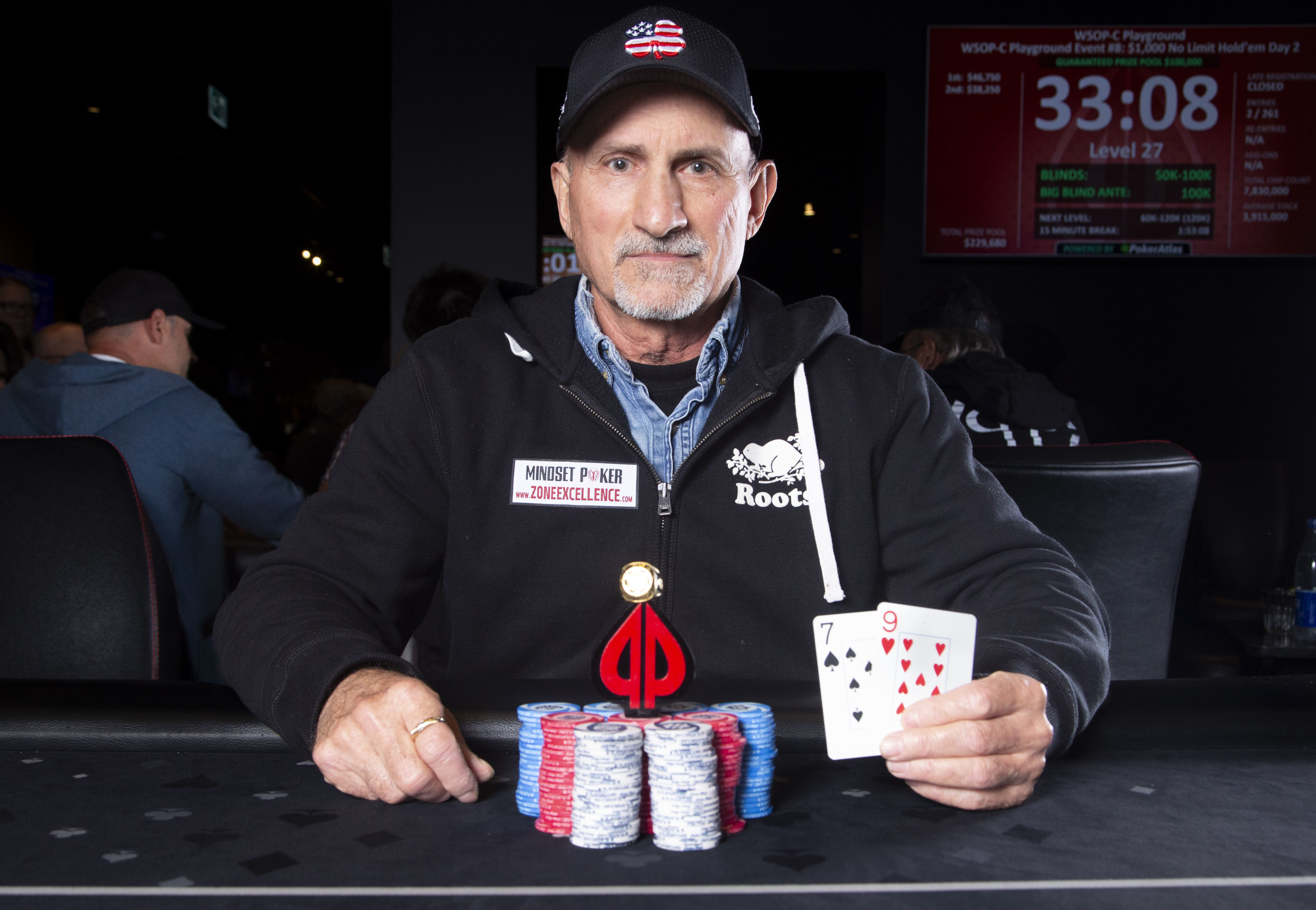Gaetano Di Maria Finds a WSOP Circuit Ring & Redemption at WSOPC Playground