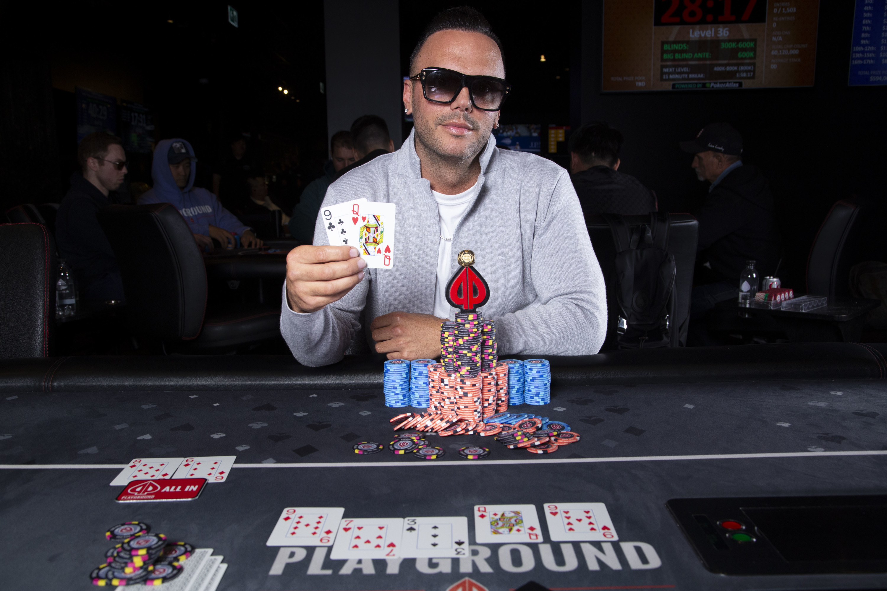Royal Flush Propels James Pillon to WSOPC Playground Main Event Title
