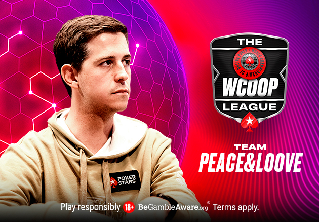 Sebastian Huber’s Team peace&loove Take the Lead in the WCOOP League