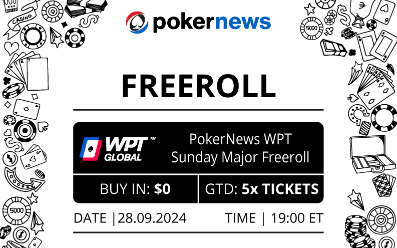 PokerNews Freerolls Every Weekend on WPT Global