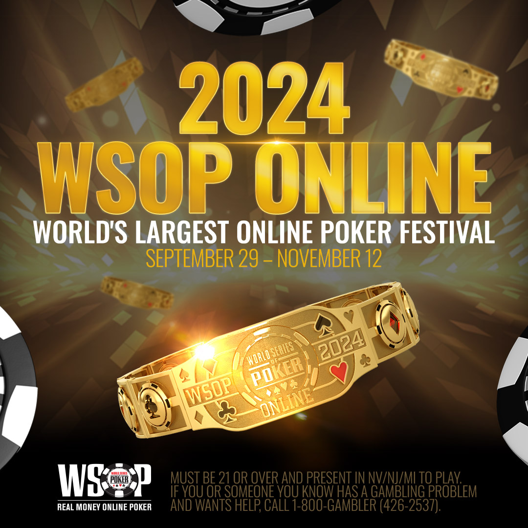 WSOP Online Bracelet Series Starts Sept. 29; 33 Bracelets to Be Awarded in US