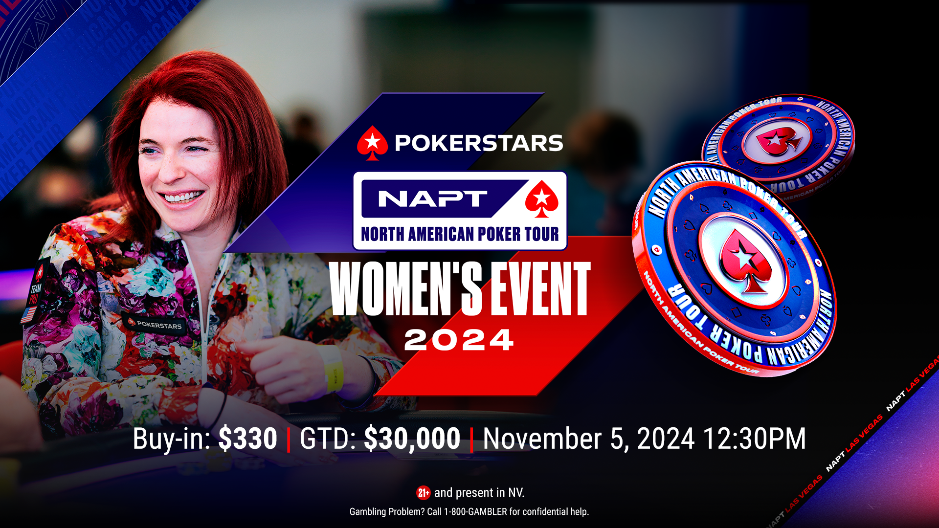 Women's Event at NAPT Las Vegas Will Feature $30,000 Guarantee