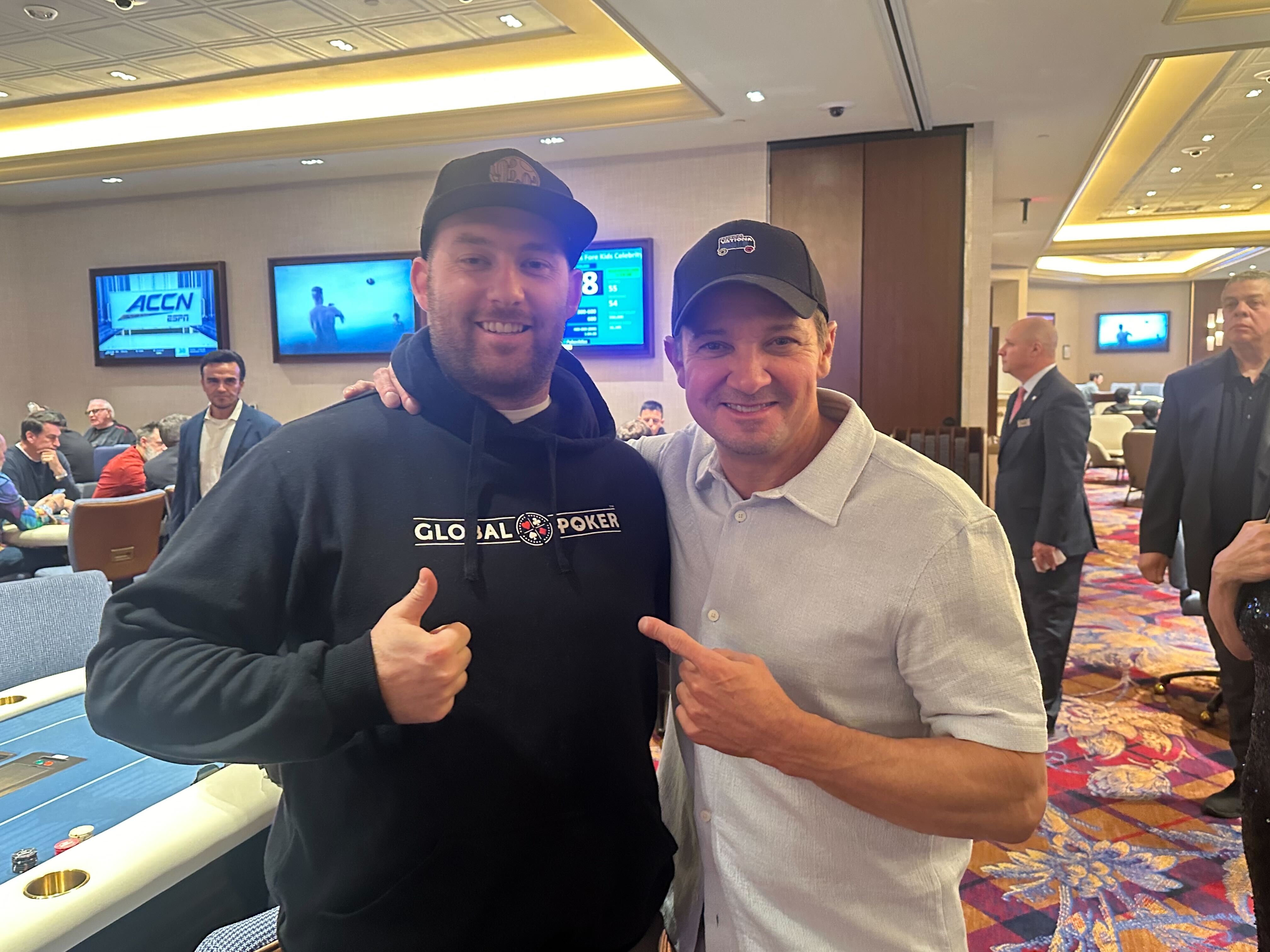 Jeremy Renner’s First Charity Poker Event Hits the Mark at Venetian Las Vegas