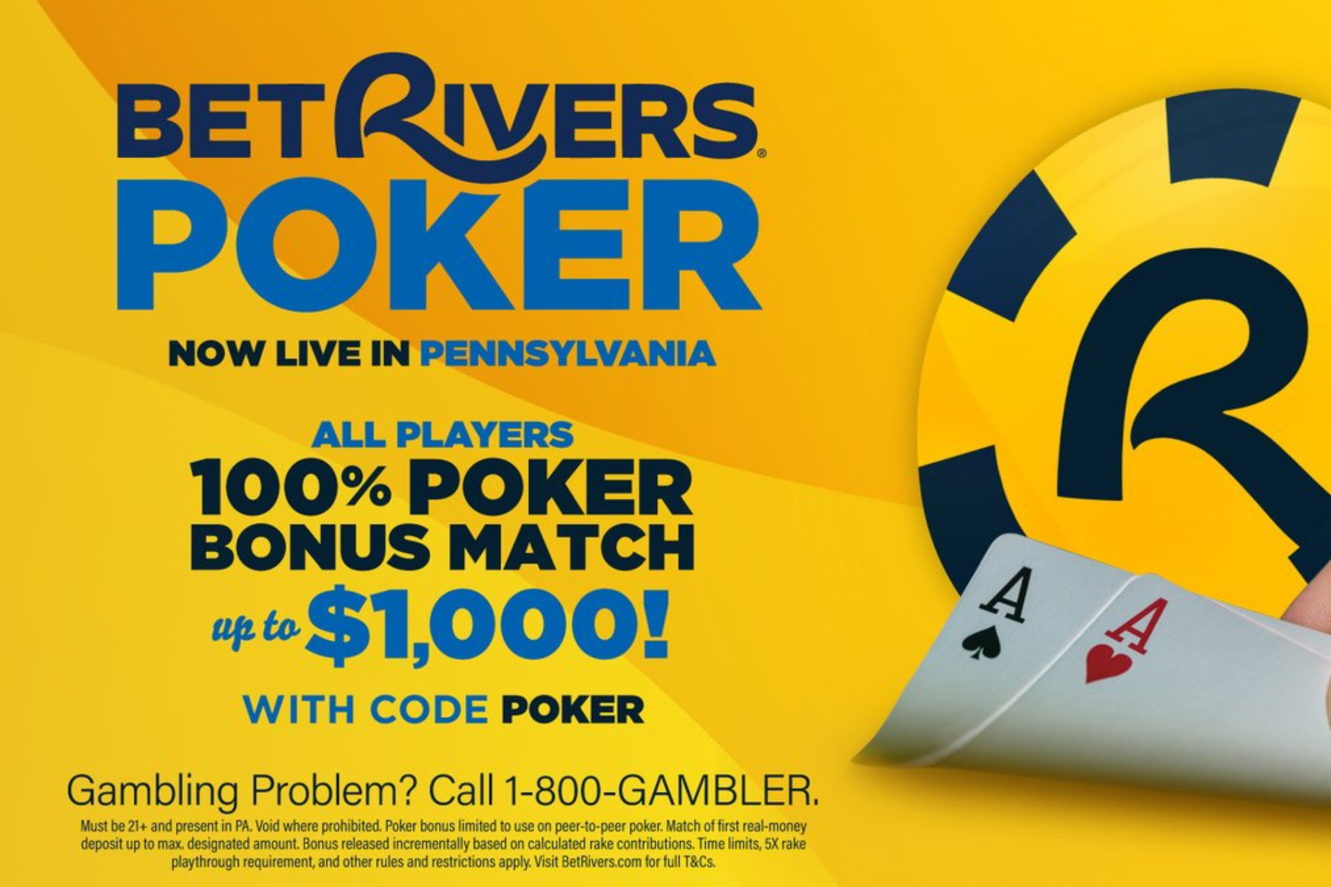 New Online Poker Room BetRivers Poker Launches in Pennsylvania