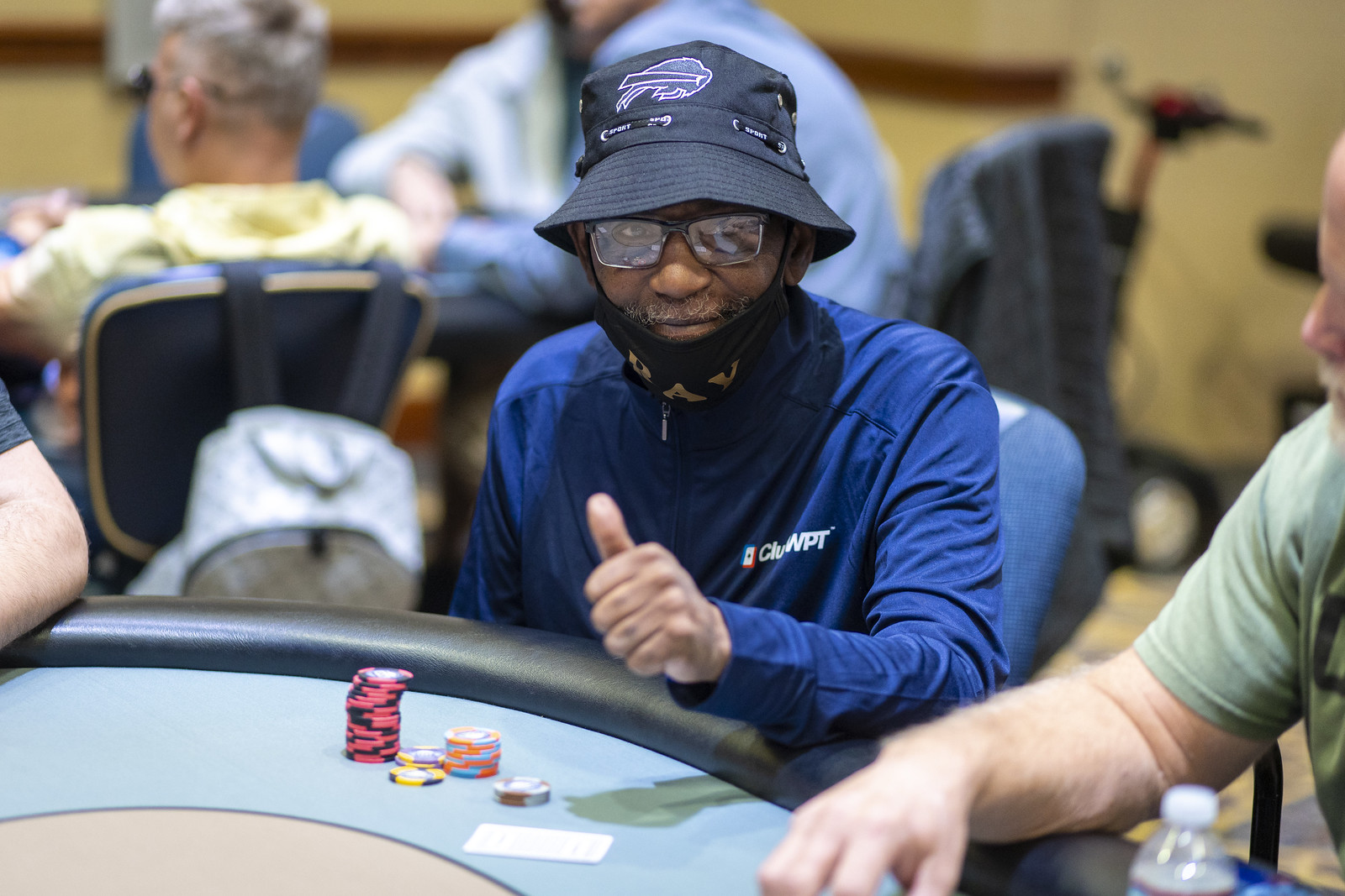 ClubWPT Qualifier Raymond Harper Competing in First Live Tournament at WPT bestbet Scramble