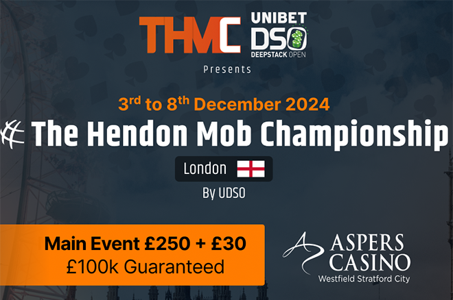 The Hendon Mob Championship Returns to London After a Five-Year Hiatus