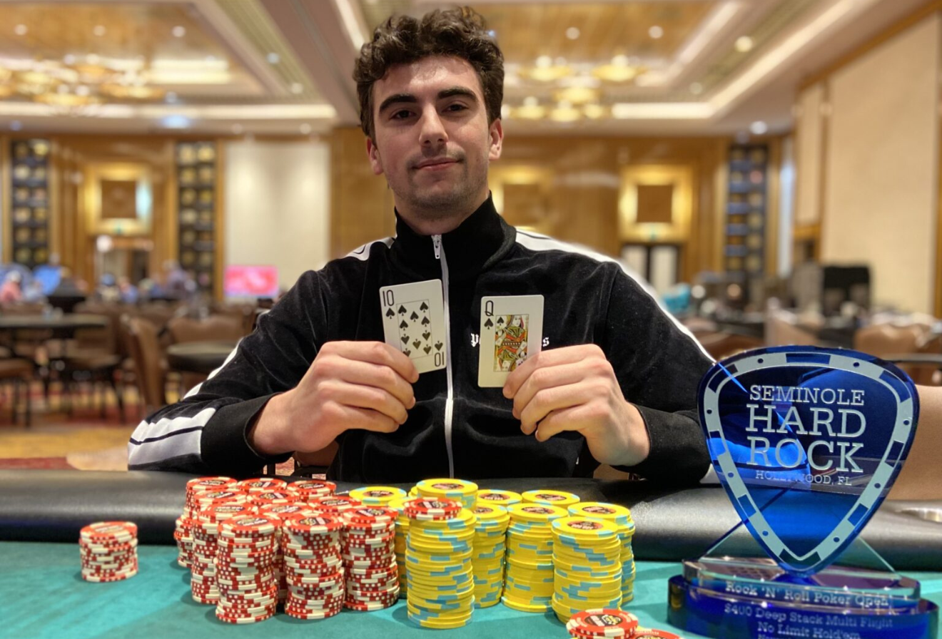 22-Year-Old Wins $261K Ahead of WPT Rock 'N' Roll Poker Open Championship