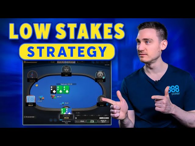 888poker: 5 Online Poker Tips for Low Stakes Cash Games