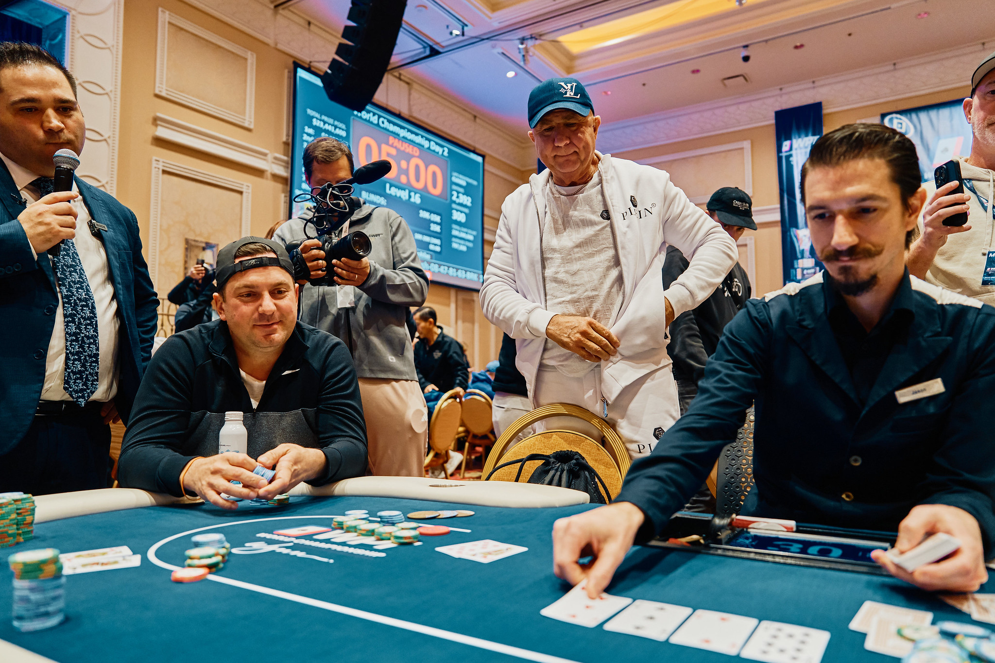 WPT World Championship Reaches the Money on Final Hand of Day 2