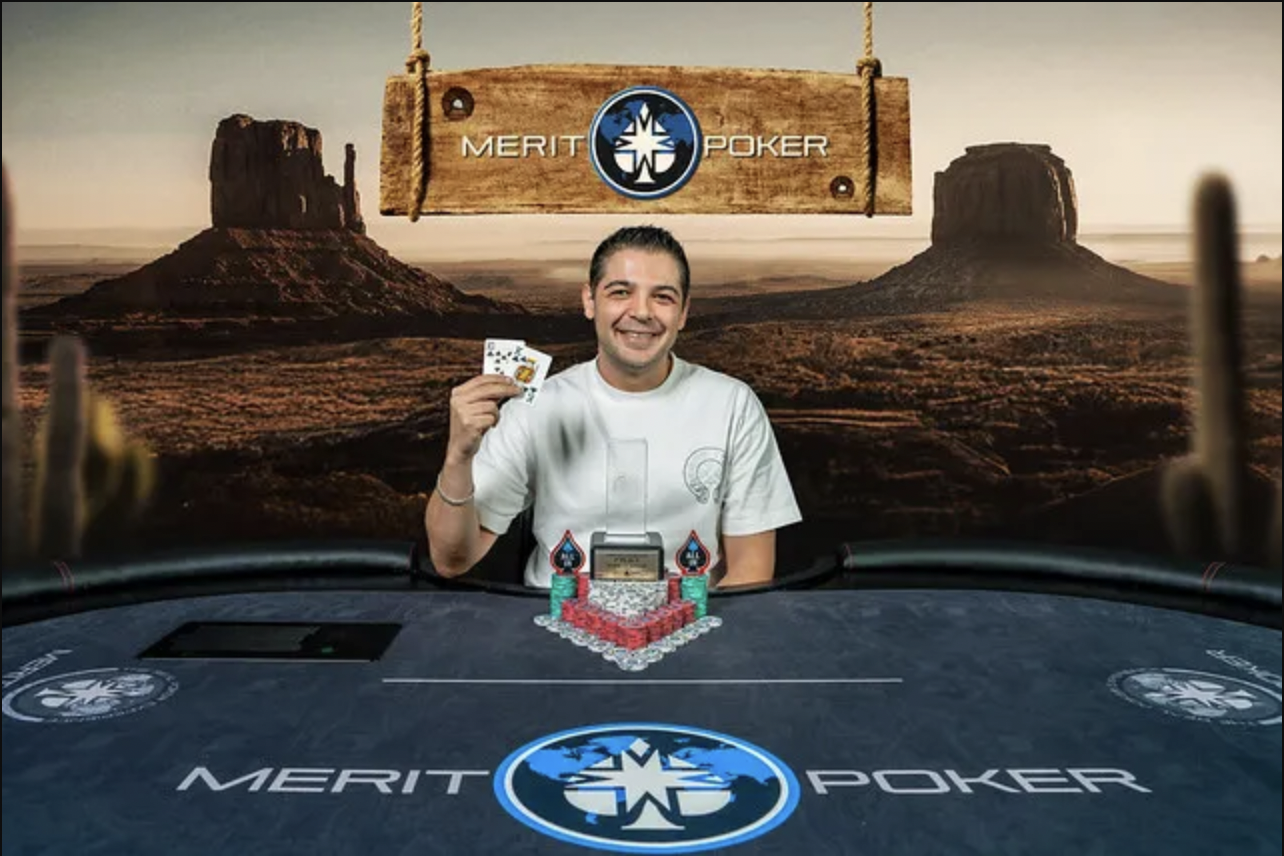 Georgios Skarparis Rides Into the Sunset Merit Western Warm Up Win