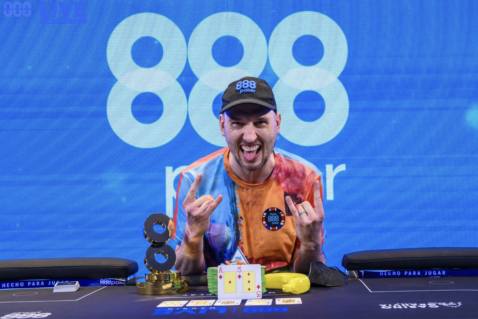 Ian Simpson Keeps the 888poker Live Madrid Main Event Title in the Family